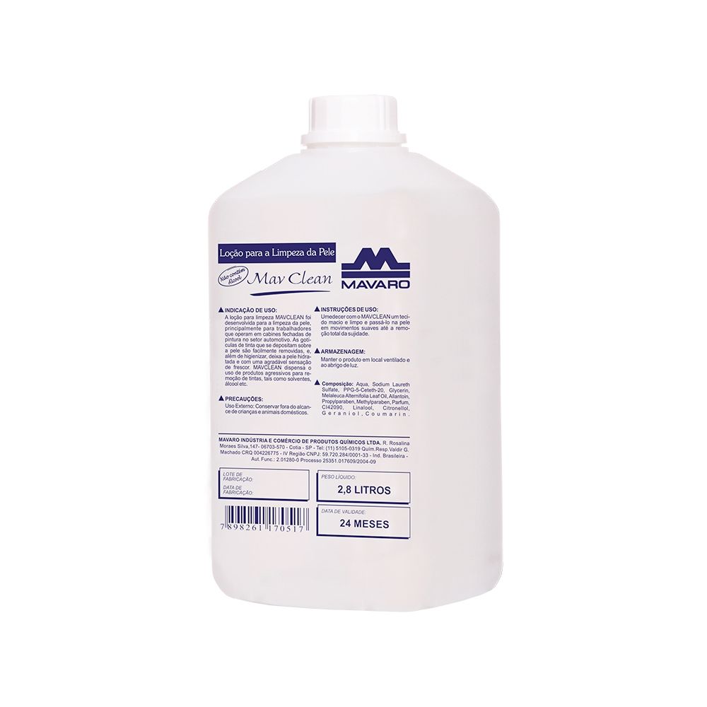 Mavclean Loção Mavaro Refil 2.8L