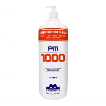 Creme Protetor PM 1000  Mavaro  1k  Grupo 3