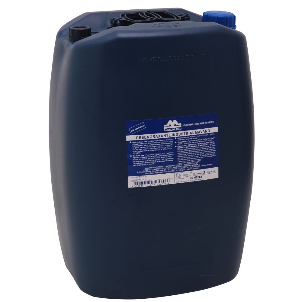 Desengraxante Industrial Mavaro Bombona 50L