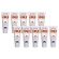 KIT Protetor Solar FPS 30 Mavaro Bisnaga 120g - 10 UND