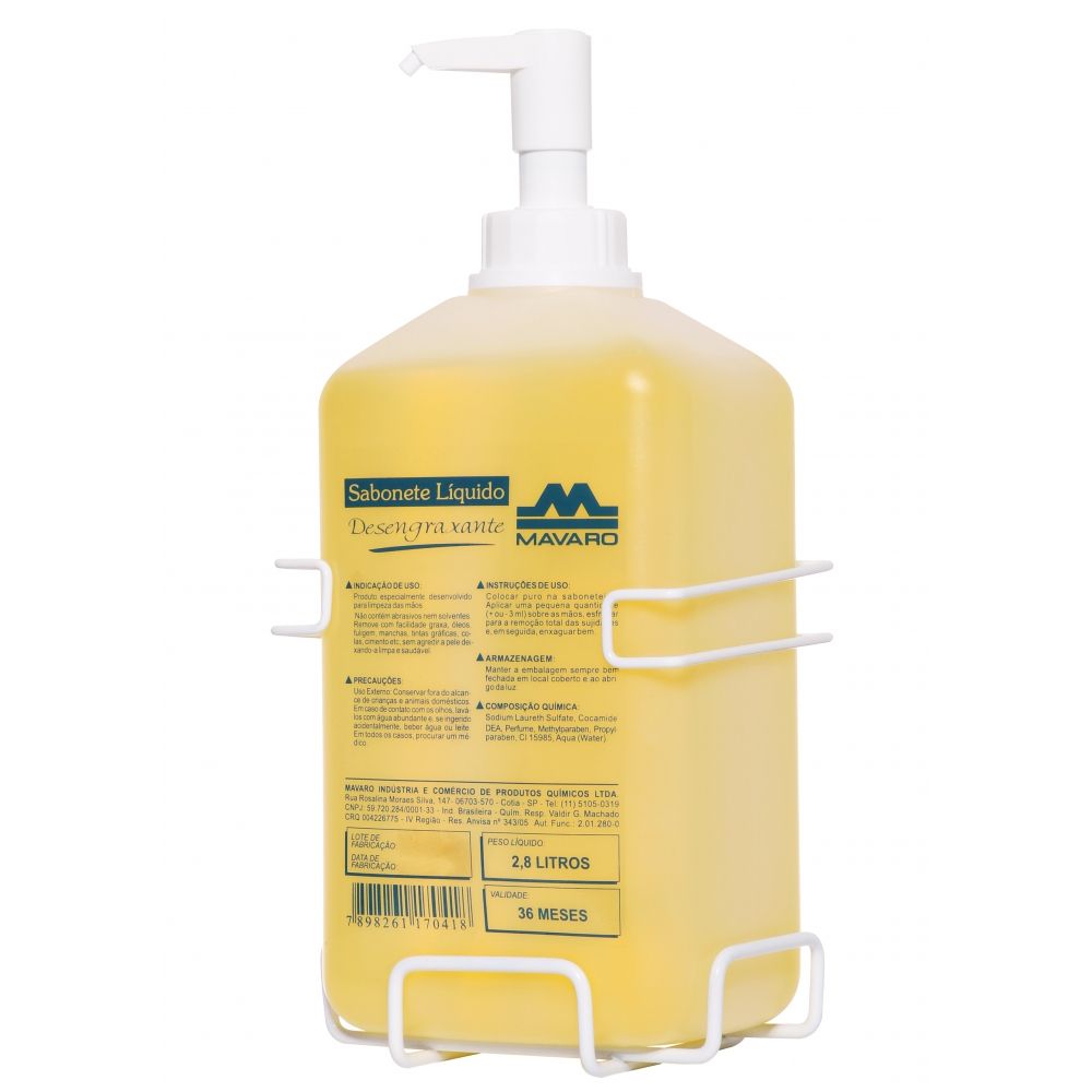 Sabonete  Líquido  Desengraxante  2,8 L Completo