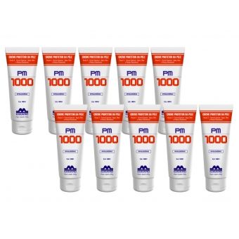 KIT 10 - Creme Protetor PM 1000  Bisnaga 200g Grupo 3 - Mavaro